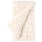Luxurious 50 in. x 60 in. Rached Faux Fur Cozy Throw Blanket - Decorative Plush Blanket for Sofa and Bed, Soft and Comfortable Home Accent, Stylish Living Room and Bedroom Decor, Warm Winter Blanket